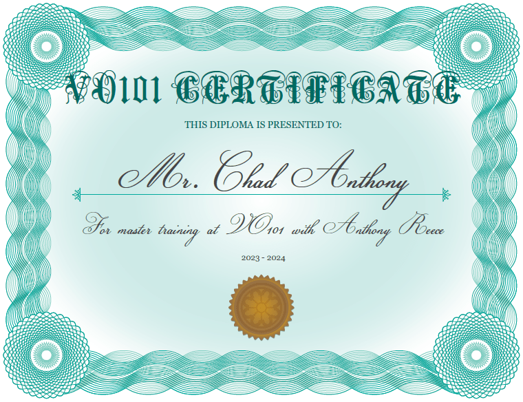 vo1-1 certificate